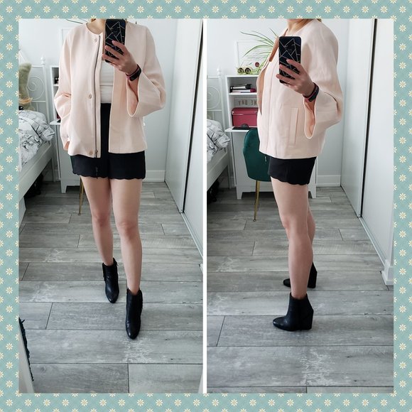 BNWT Massimo Dutti Pink Blazer Jacket - Picture 1 of 11